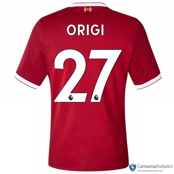 Camiseta Liverpool Primera equipo Origi 2017-18